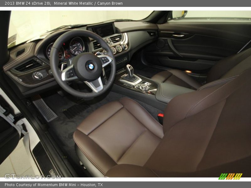 Canyon Brown Interior - 2013 Z4 sDrive 28i 