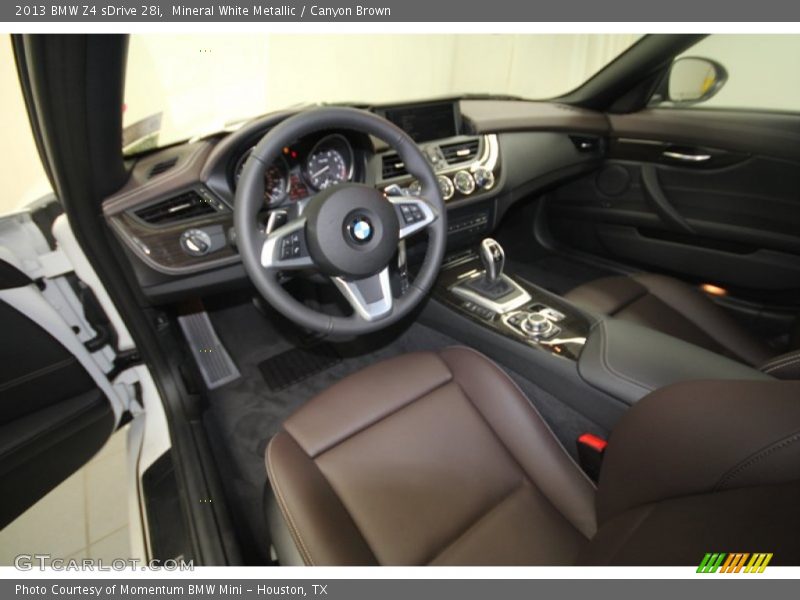 Canyon Brown Interior - 2013 Z4 sDrive 28i 