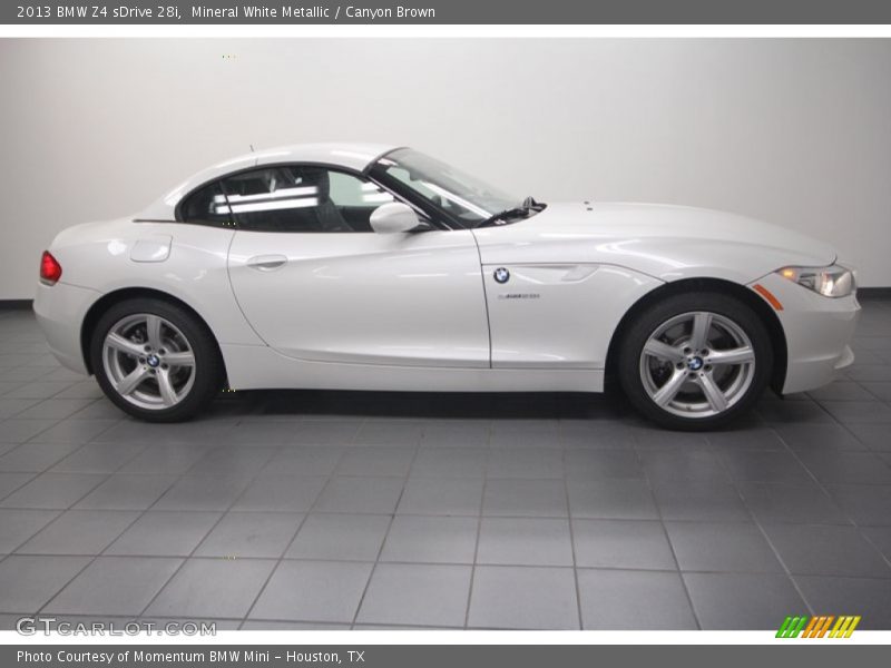 2013 Z4 sDrive 28i Mineral White Metallic