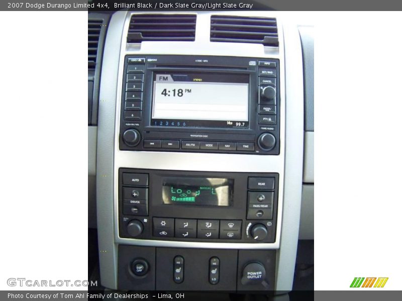 Brilliant Black / Dark Slate Gray/Light Slate Gray 2007 Dodge Durango Limited 4x4