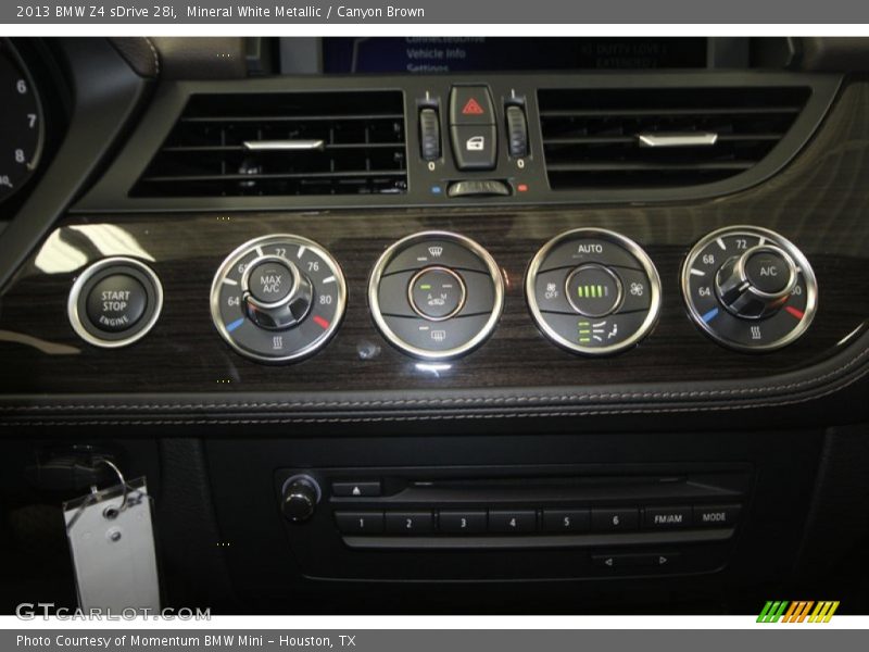 Controls of 2013 Z4 sDrive 28i