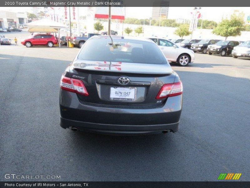 Magnetic Gray Metallic / Dark Charcoal 2010 Toyota Camry SE