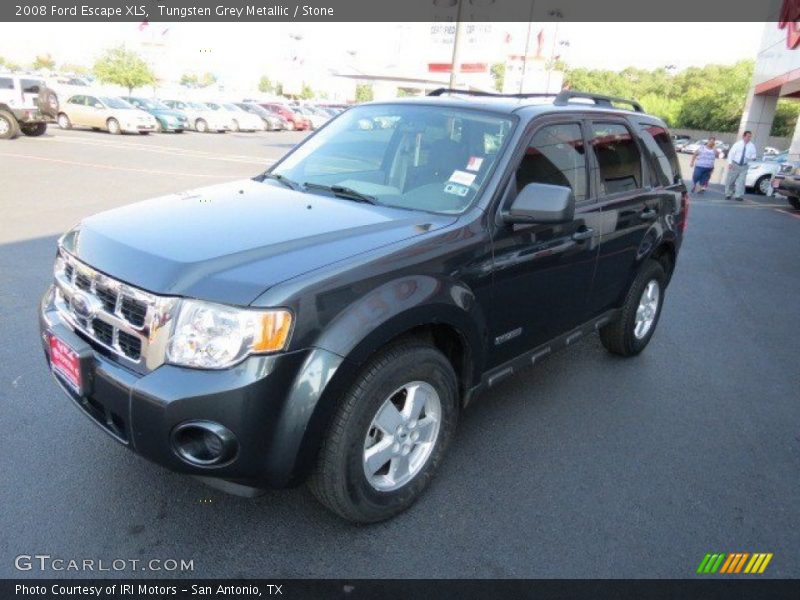 Tungsten Grey Metallic / Stone 2008 Ford Escape XLS