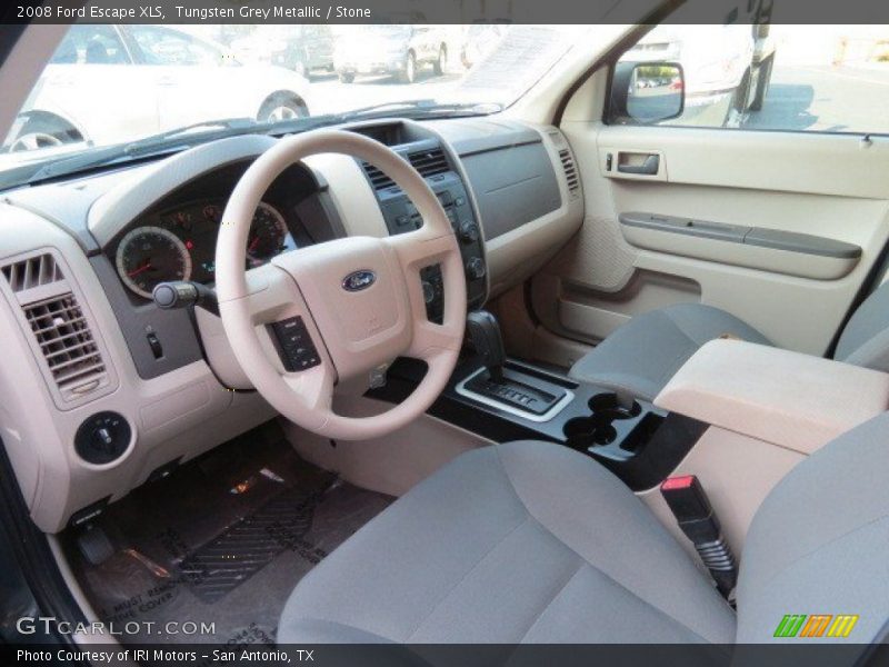 Tungsten Grey Metallic / Stone 2008 Ford Escape XLS