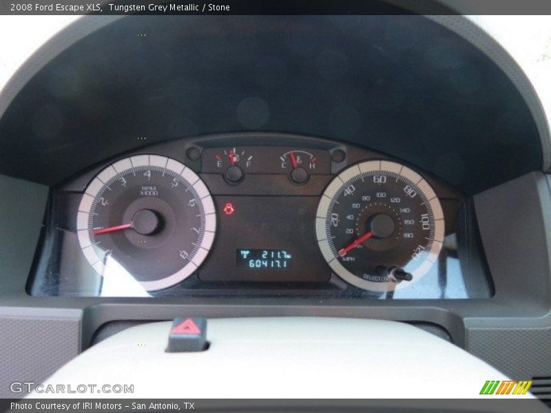 Tungsten Grey Metallic / Stone 2008 Ford Escape XLS