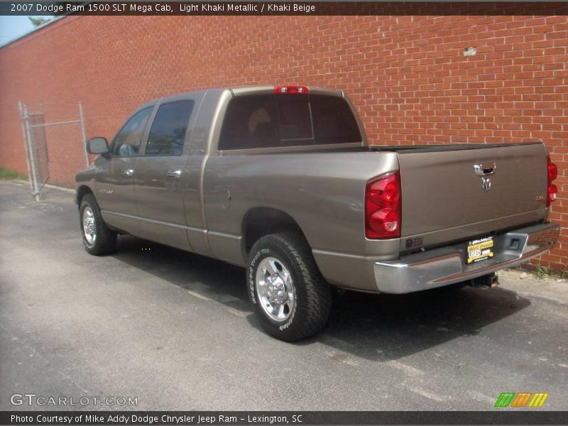 Light Khaki Metallic / Khaki Beige 2007 Dodge Ram 1500 SLT Mega Cab