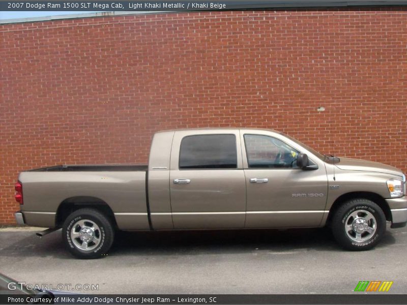 Light Khaki Metallic / Khaki Beige 2007 Dodge Ram 1500 SLT Mega Cab