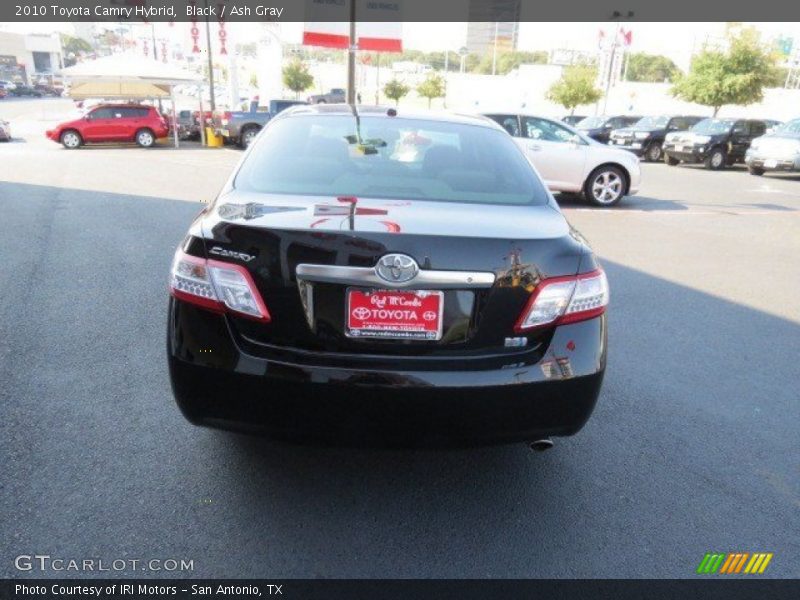 Black / Ash Gray 2010 Toyota Camry Hybrid