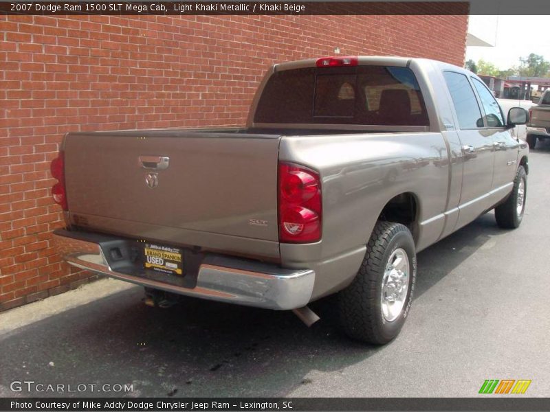 Light Khaki Metallic / Khaki Beige 2007 Dodge Ram 1500 SLT Mega Cab