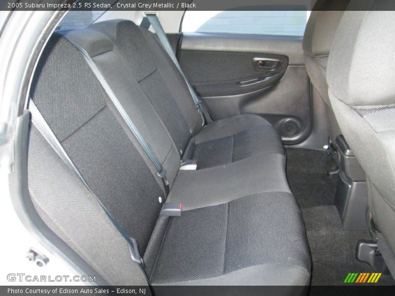 Crystal Grey Metallic / Black 2005 Subaru Impreza 2.5 RS Sedan