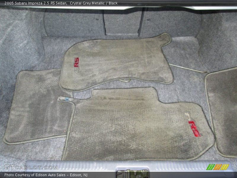 Crystal Grey Metallic / Black 2005 Subaru Impreza 2.5 RS Sedan