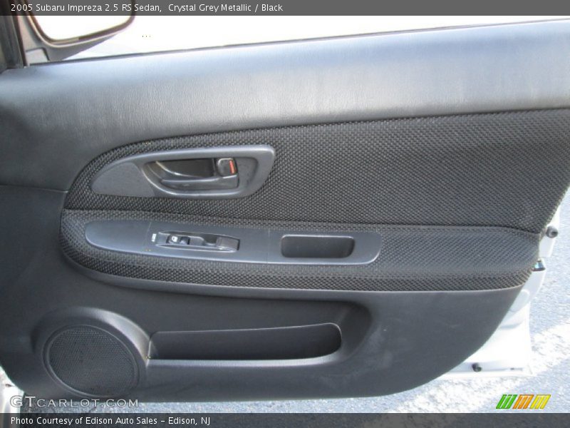 Crystal Grey Metallic / Black 2005 Subaru Impreza 2.5 RS Sedan