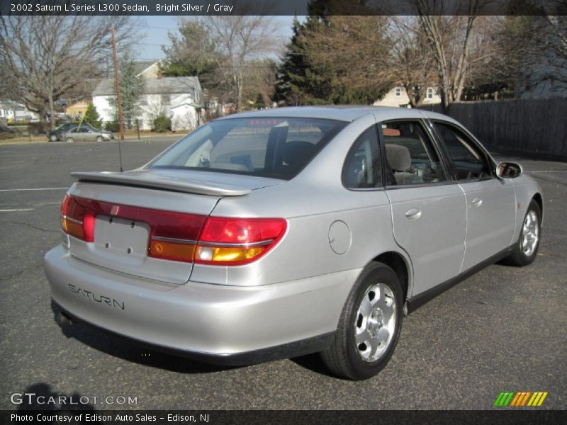 Bright Silver / Gray 2002 Saturn L Series L300 Sedan