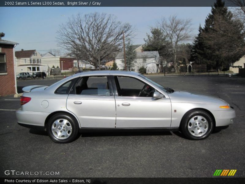 Bright Silver / Gray 2002 Saturn L Series L300 Sedan