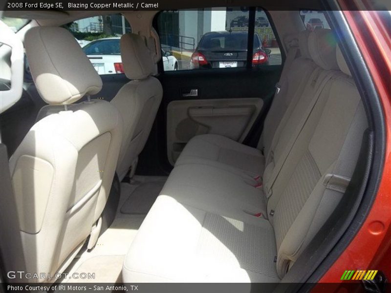 Blazing Copper Metallic / Camel 2008 Ford Edge SE