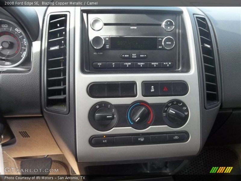Blazing Copper Metallic / Camel 2008 Ford Edge SE