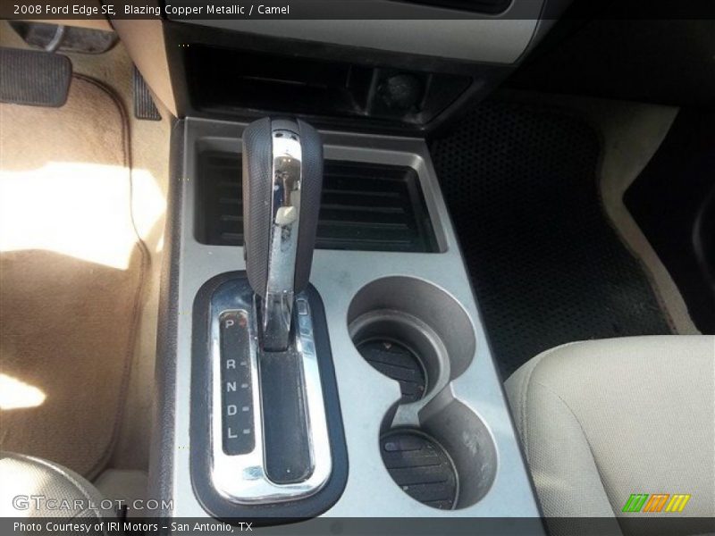Blazing Copper Metallic / Camel 2008 Ford Edge SE