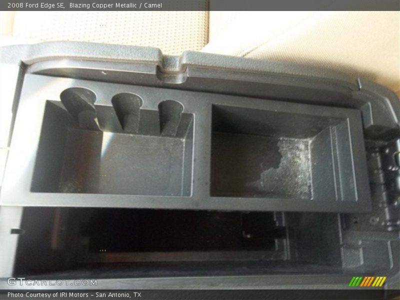 Blazing Copper Metallic / Camel 2008 Ford Edge SE
