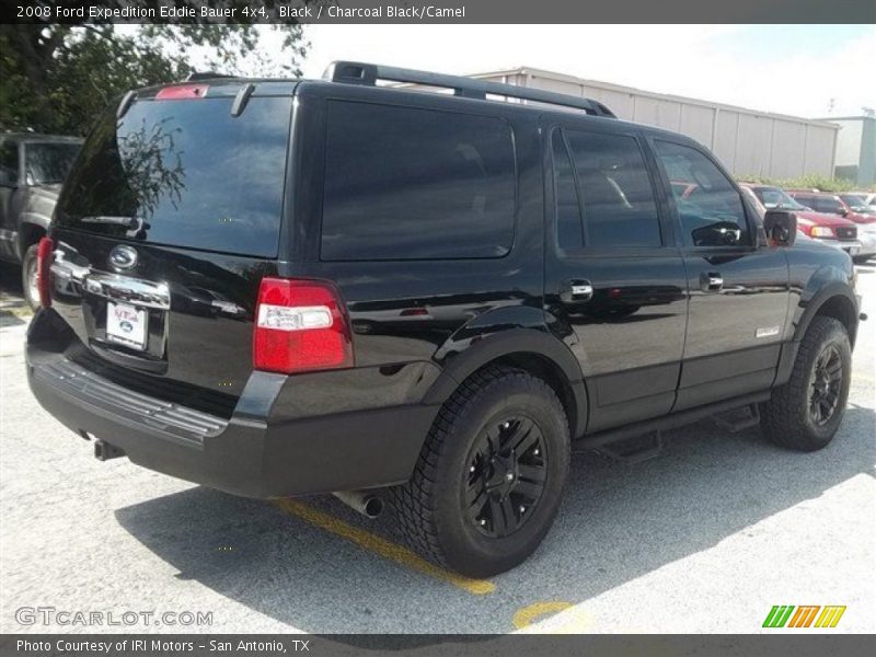 Black / Charcoal Black/Camel 2008 Ford Expedition Eddie Bauer 4x4