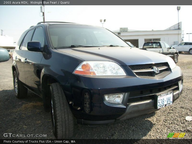 Midnight Blue Pearl / Quartz 2003 Acura MDX