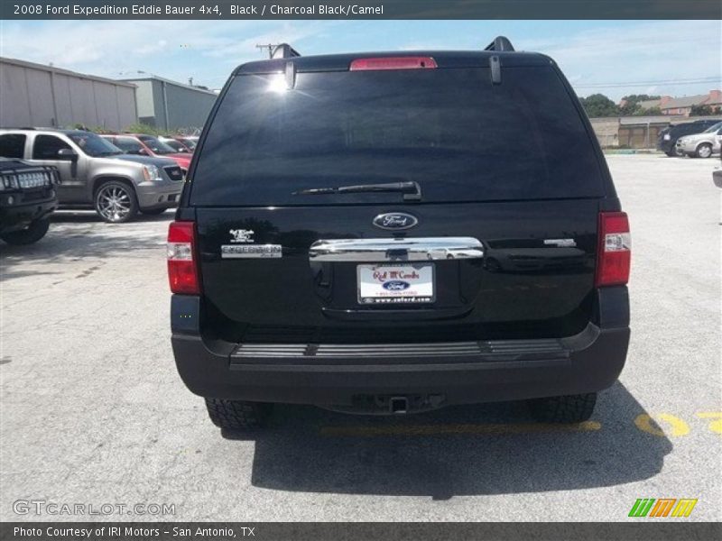 Black / Charcoal Black/Camel 2008 Ford Expedition Eddie Bauer 4x4