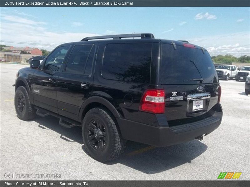 Black / Charcoal Black/Camel 2008 Ford Expedition Eddie Bauer 4x4