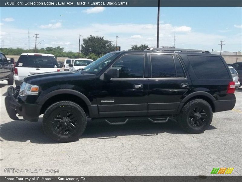 Black / Charcoal Black/Camel 2008 Ford Expedition Eddie Bauer 4x4