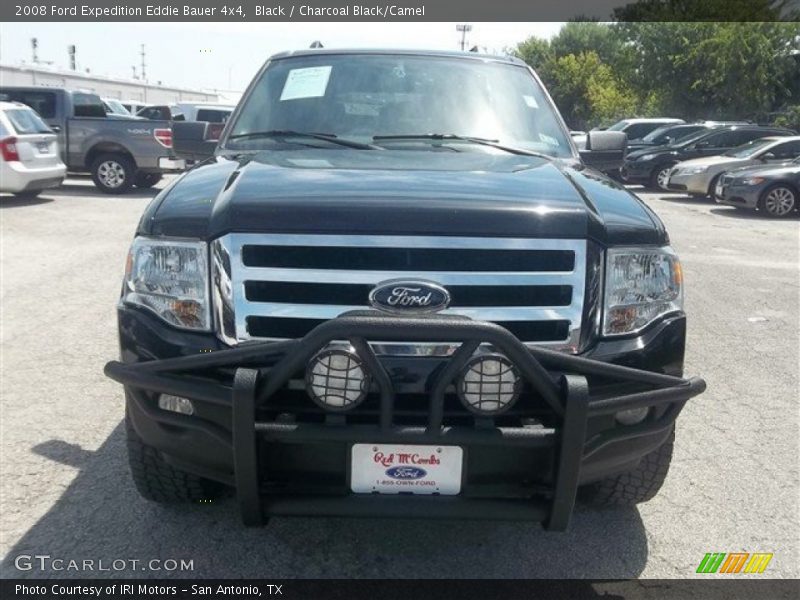Black / Charcoal Black/Camel 2008 Ford Expedition Eddie Bauer 4x4