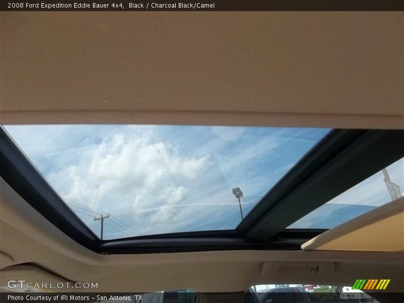 Black / Charcoal Black/Camel 2008 Ford Expedition Eddie Bauer 4x4