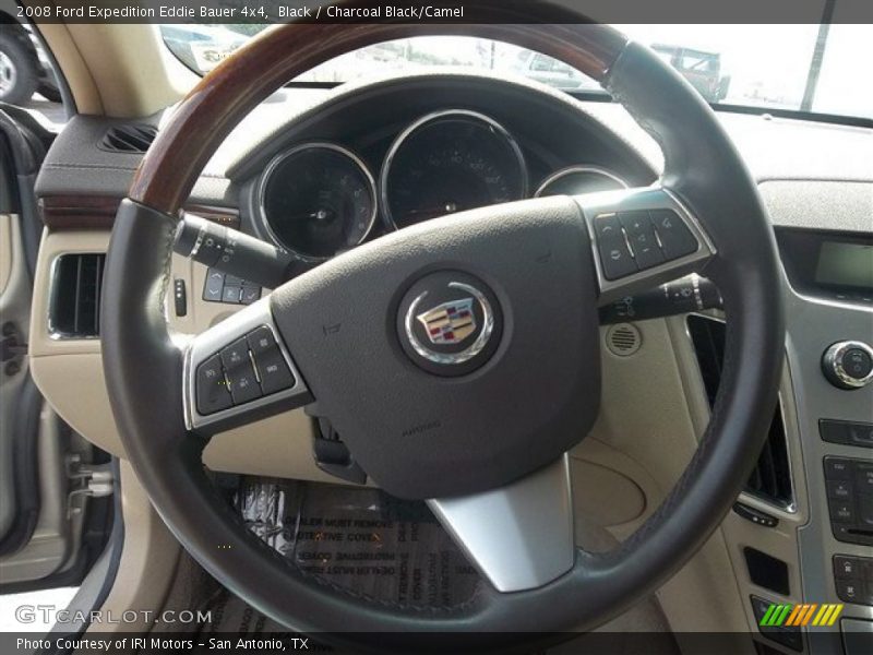 Black / Charcoal Black/Camel 2008 Ford Expedition Eddie Bauer 4x4