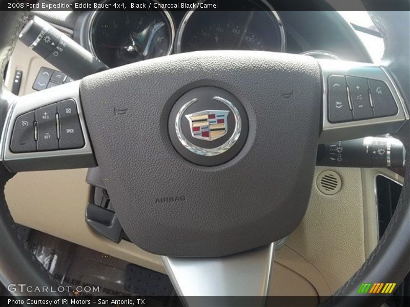 Black / Charcoal Black/Camel 2008 Ford Expedition Eddie Bauer 4x4