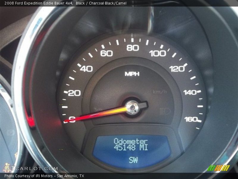 Black / Charcoal Black/Camel 2008 Ford Expedition Eddie Bauer 4x4