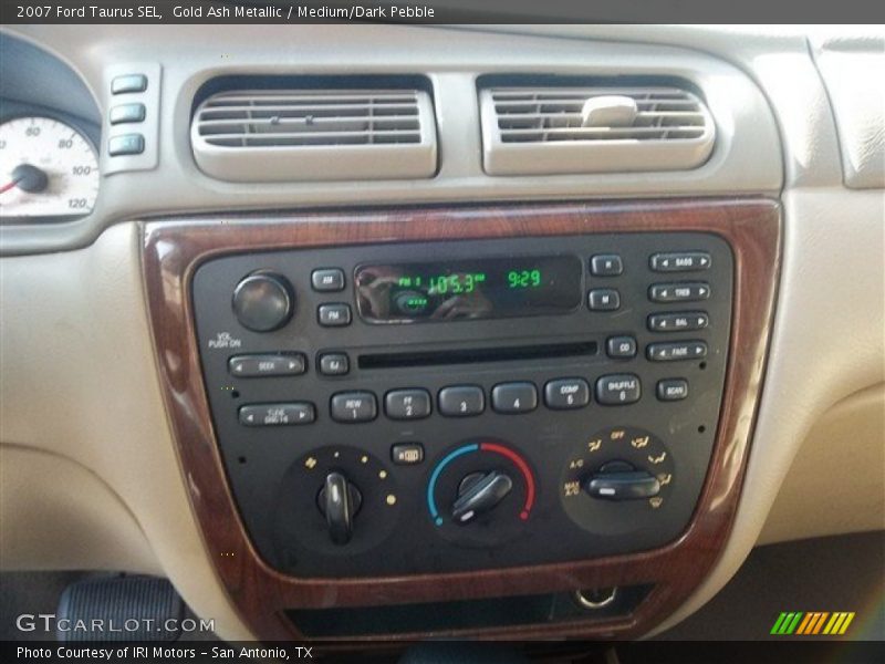 Gold Ash Metallic / Medium/Dark Pebble 2007 Ford Taurus SEL