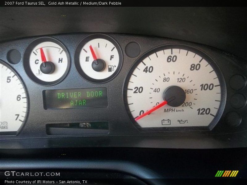 Gold Ash Metallic / Medium/Dark Pebble 2007 Ford Taurus SEL