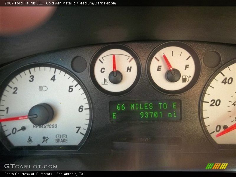 Gold Ash Metallic / Medium/Dark Pebble 2007 Ford Taurus SEL