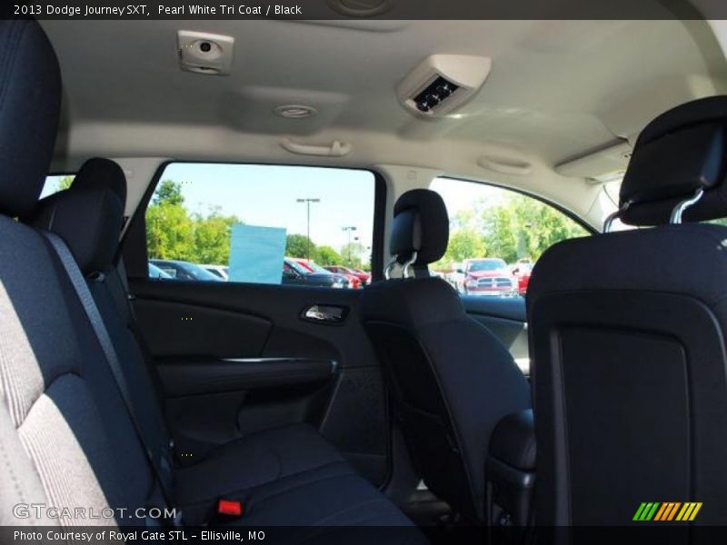 Pearl White Tri Coat / Black 2013 Dodge Journey SXT