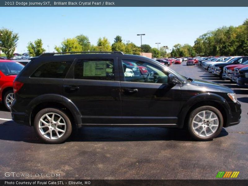  2013 Journey SXT Brilliant Black Crystal Pearl