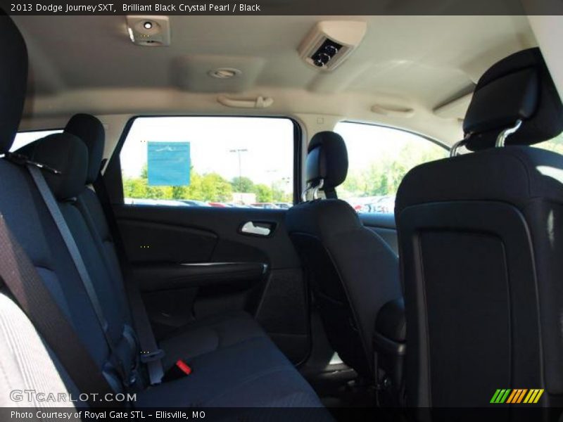 Brilliant Black Crystal Pearl / Black 2013 Dodge Journey SXT