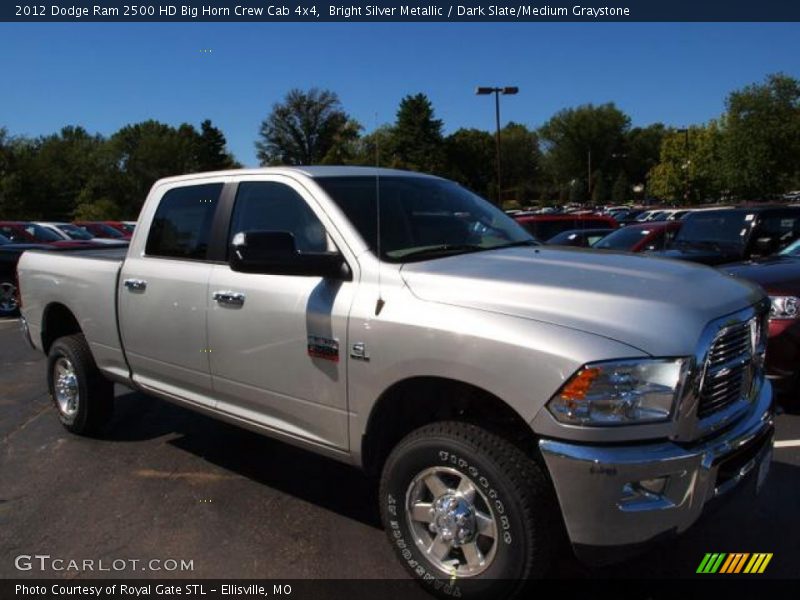 Front 3/4 View of 2012 Ram 2500 HD Big Horn Crew Cab 4x4