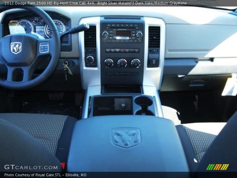 Bright Silver Metallic / Dark Slate/Medium Graystone 2012 Dodge Ram 2500 HD Big Horn Crew Cab 4x4