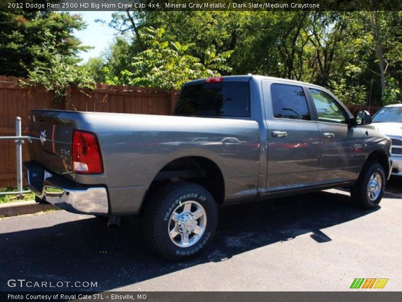 Mineral Gray Metallic / Dark Slate/Medium Graystone 2012 Dodge Ram 2500 HD Big Horn Crew Cab 4x4