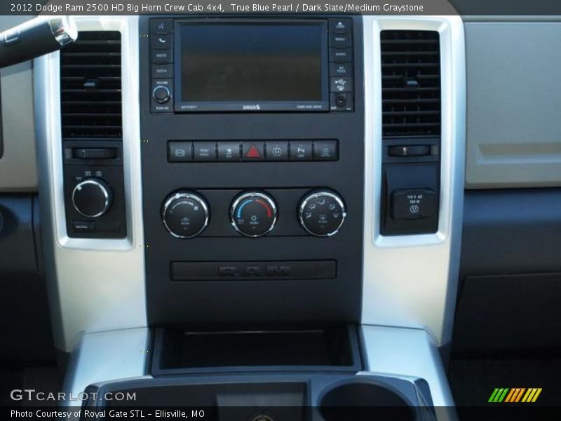True Blue Pearl / Dark Slate/Medium Graystone 2012 Dodge Ram 2500 HD Big Horn Crew Cab 4x4