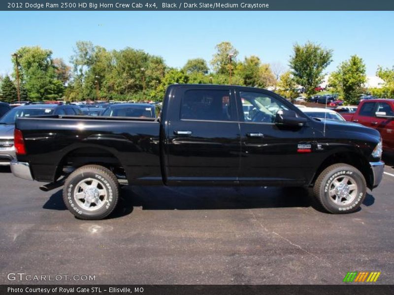 Black / Dark Slate/Medium Graystone 2012 Dodge Ram 2500 HD Big Horn Crew Cab 4x4
