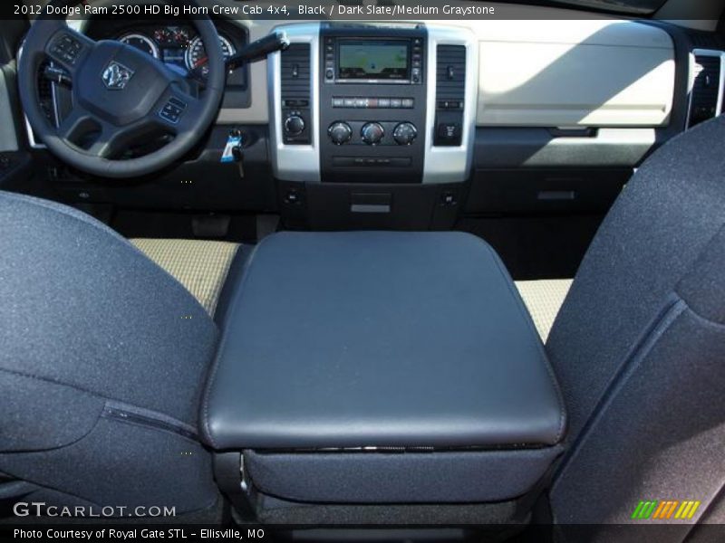 Black / Dark Slate/Medium Graystone 2012 Dodge Ram 2500 HD Big Horn Crew Cab 4x4