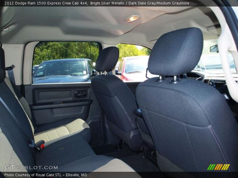 Bright Silver Metallic / Dark Slate Gray/Medium Graystone 2012 Dodge Ram 1500 Express Crew Cab 4x4