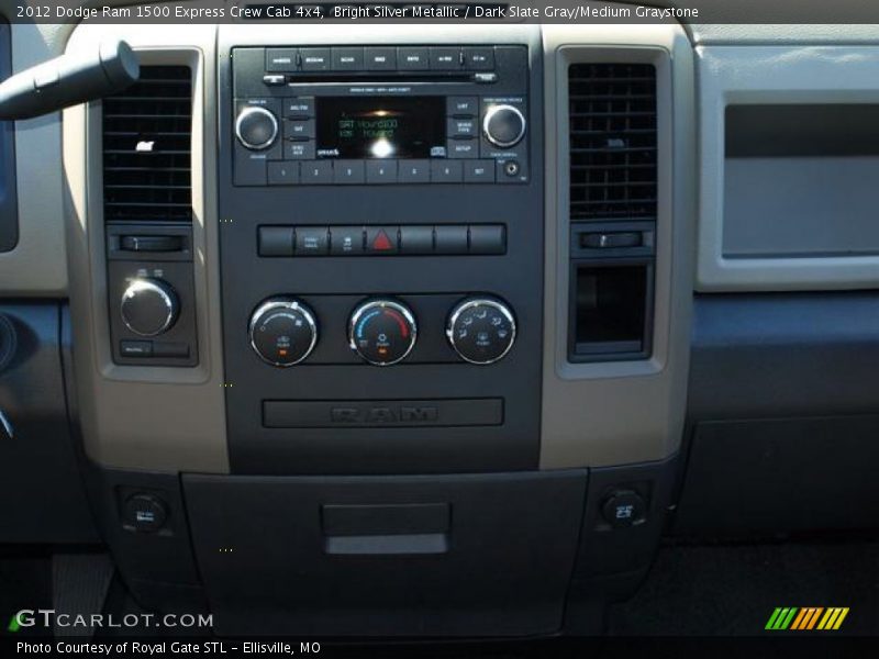 Bright Silver Metallic / Dark Slate Gray/Medium Graystone 2012 Dodge Ram 1500 Express Crew Cab 4x4