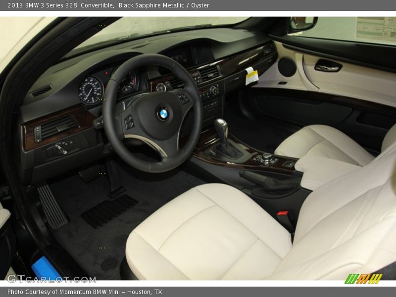 Oyster Interior - 2013 3 Series 328i Convertible 