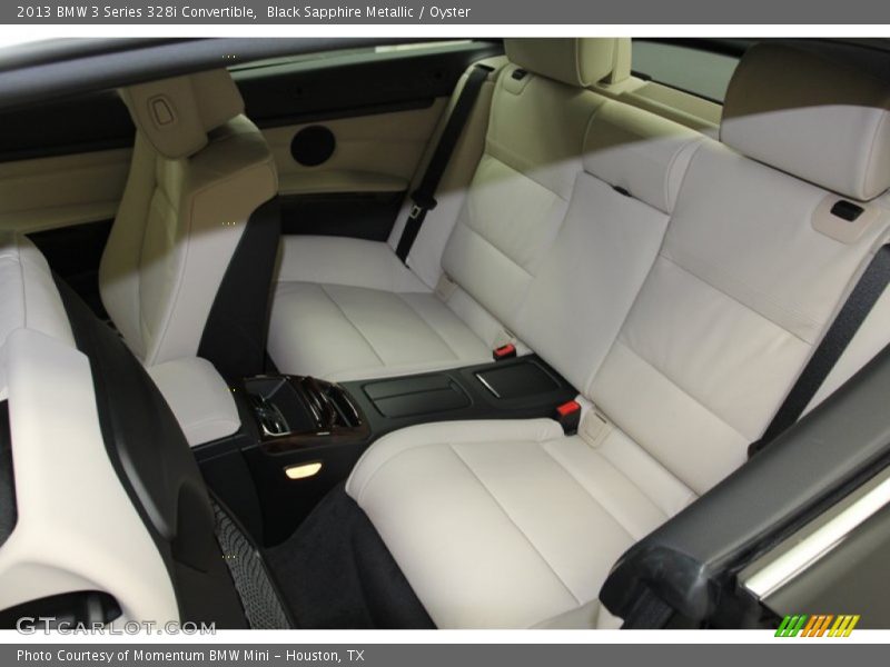 Rear Seat of 2013 3 Series 328i Convertible