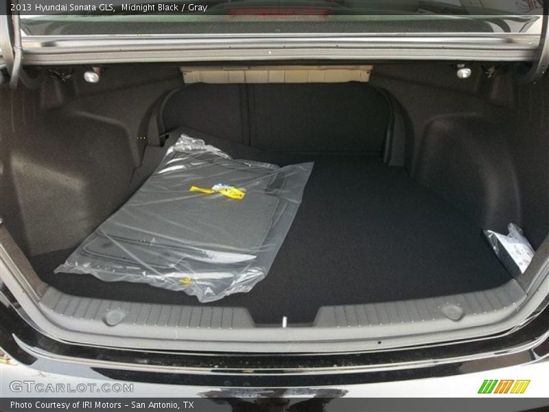 Midnight Black / Gray 2013 Hyundai Sonata GLS
