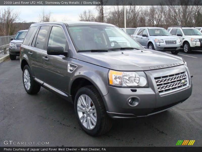 Stornoway Grey Metallic / Ebony Black 2009 Land Rover LR2 HSE